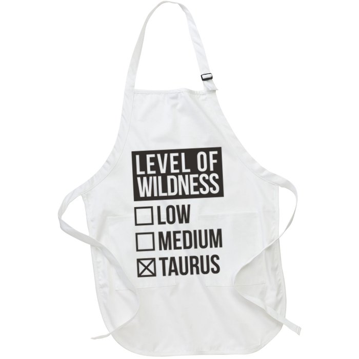 Level Of Wildness Taurus Apron