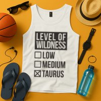 Level Of Wildness Taurus Tank Top