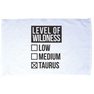 Level Of Wildness Taurus Microfiber Hand Towel