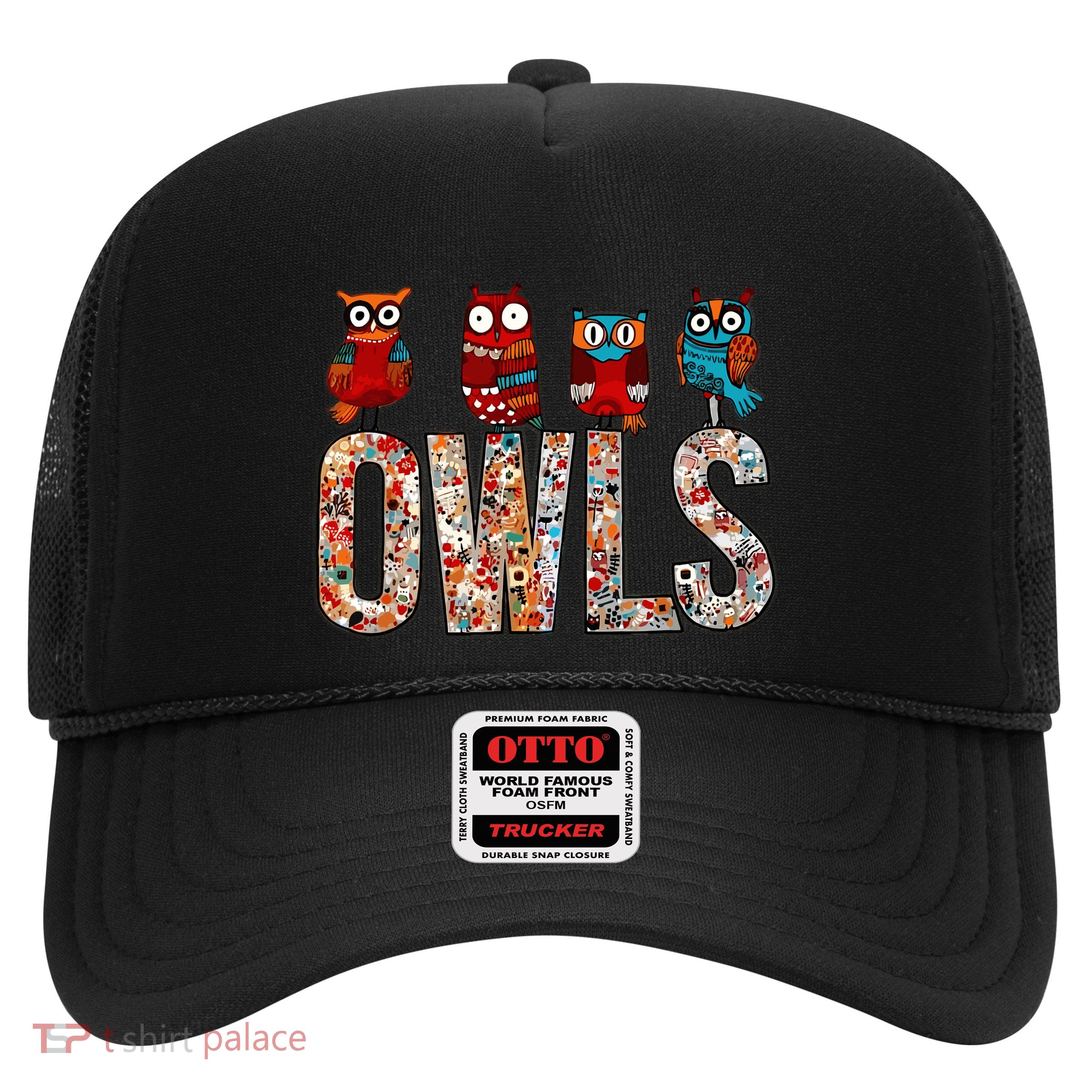 Love Owls Wo Owl Lovers Trucker Hat