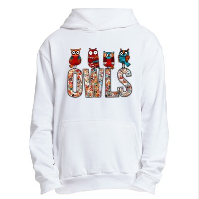 Love Owls Wo Owl Lovers Urban Pullover Hoodie