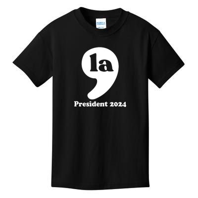 La President 2024 Graphic Kids T-Shirt