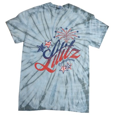 Lititz Pennsylvania 4th Of July Tie-Dye T-Shirt