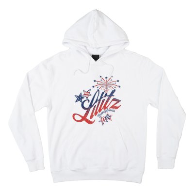 Lititz Pennsylvania 4th Of July Hoodie