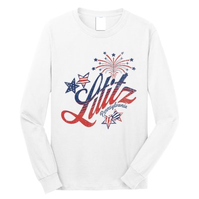 Lititz Pennsylvania 4th Of July Long Sleeve Shirt