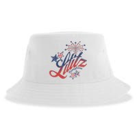 Lititz Pennsylvania 4th Of July Sustainable Bucket Hat