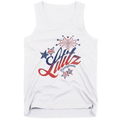 Lititz Pennsylvania 4th Of July Tank Top