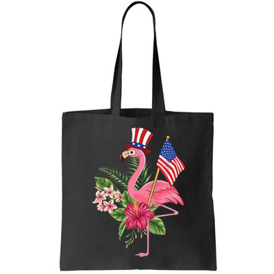 lamerica Patriotic 4th of July Flamingo American Bag