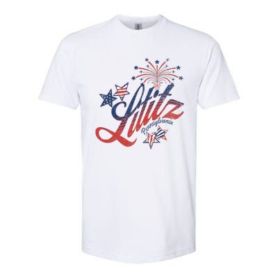 Lititz Pennsylvania 4th of July Softstyle® CVC T-Shirt