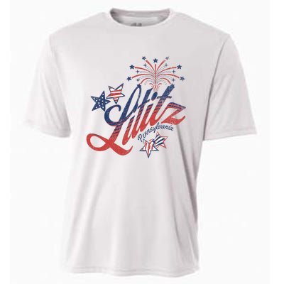 Lititz Pennsylvania 4th of July Cooling Performance Crew T-Shirt