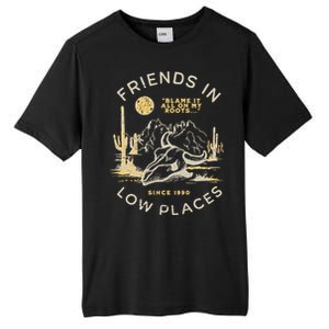 Low Places 90s Country Tall Fusion ChromaSoft Performance T-Shirt