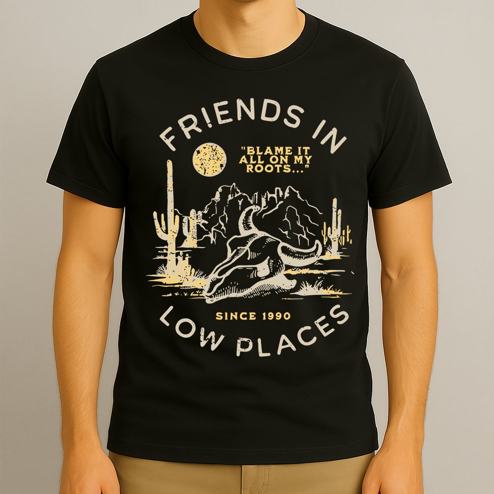 Low Places 90s Country T-Shirt