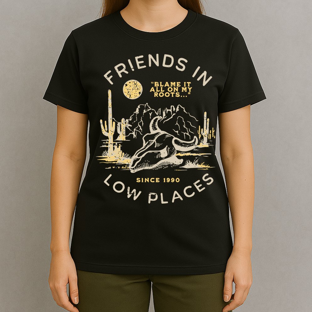 Low Places 90s Country T-Shirt