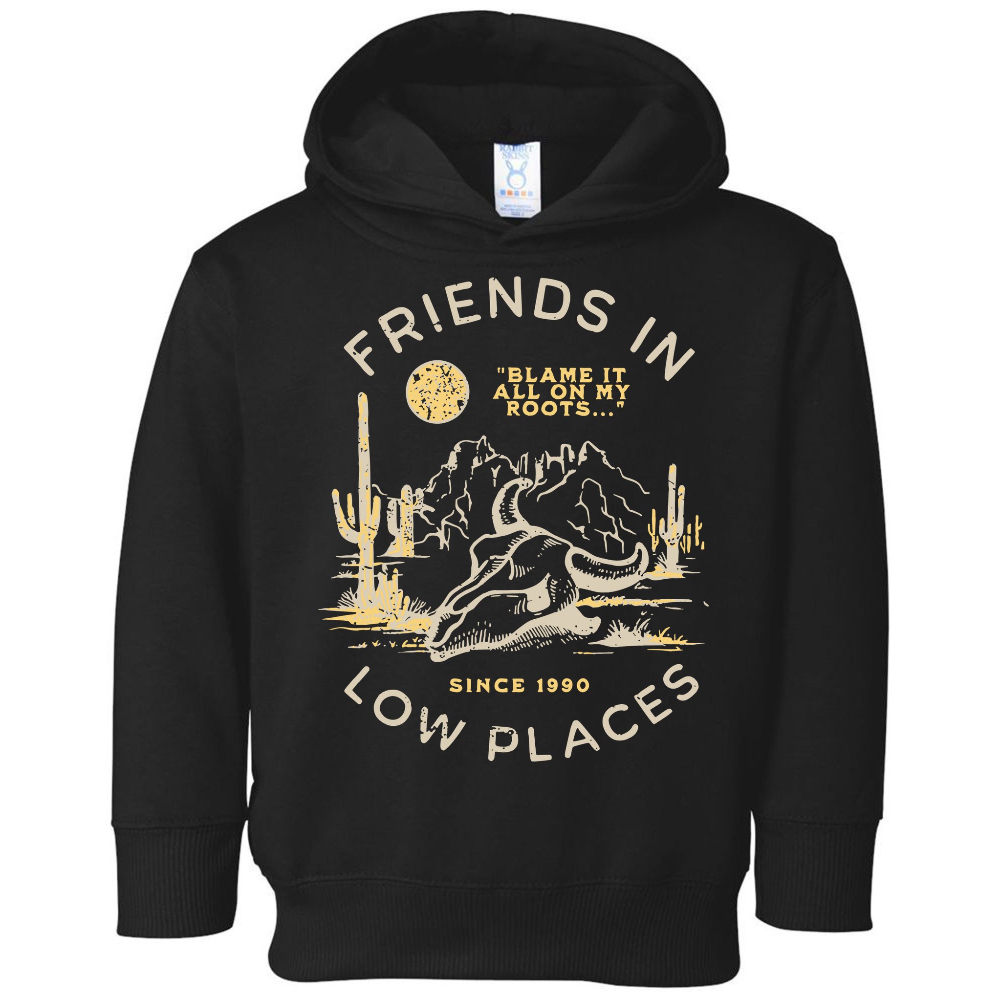 Low Places 90s Country Toddler Hoodie