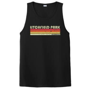 Litchfield Park Az Arizona Funny City Home Roots Gift Retro PosiCharge Competitor Tank