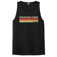 Litchfield Park Az Arizona Funny City Home Roots Gift Retro PosiCharge Competitor Tank