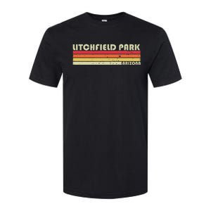 Litchfield Park Az Arizona Funny City Home Roots Gift Retro Softstyle CVC T-Shirt