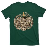 Leopard Pumpkin Art Halloween Party Autumn Holiday Seasonal T-Shirt