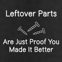 Leftover Parts Are Just Proof You Make It Better Funny Beanie