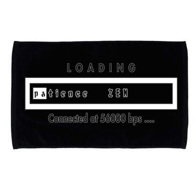 Loading Patience And Zen At 56k Meaningful Gift Microfiber Hand Towel