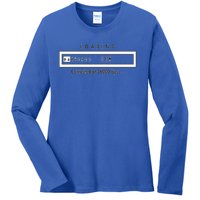 Loading Patience And Zen At 56k Meaningful Gift Ladies Long Sleeve Shirt