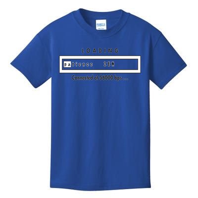 Loading Patience And Zen At 56k Meaningful Gift Kids T-Shirt