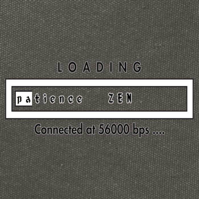 Loading Patience And Zen At 56k Meaningful Gift Cotton Canvas Backpack