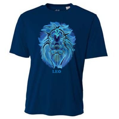 Leo Personality Astrology Zodiac Sign Horoscope Design Cooling Performance Crew T-Shirt