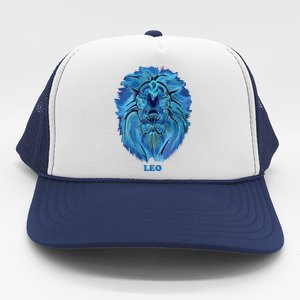 Leo Personality Astrology Zodiac Sign Horoscope Design Trucker Hat