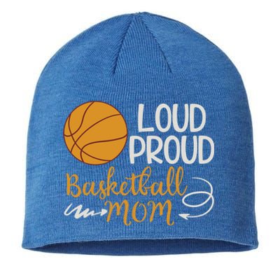 Loud Proud Basketball Mom Mommy Mother Tee Cool Gift Sustainable Beanie