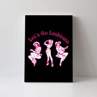 Lesbian Pride Baby Lgbtq Wlw Gift Western Cowgirl Rodeo Canvas