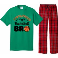 Loud & Proud Basketball Bro Gift For Basketball Fan Sport Team Pajama Set