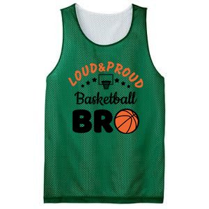 Loud & Proud Basketball Bro Gift For Basketball Fan Sport Team Mesh Reversible Basketball Jersey Tank