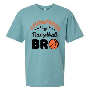 Loud & Proud Basketball Bro Gift For Basketball Fan Sport Team Sueded Cloud Jersey T-Shirt