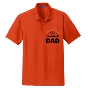 Loud & Proud Basketball Dad Gift For Basketball Fan Sport Team Dry Zone Grid Polo