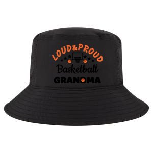 Loud & Proud Basketball Grandma Gift For Basketball Fan Sport Team Cool Comfort Performance Bucket Hat