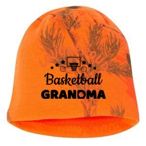 Loud & Proud Basketball Grandma Gift For Basketball Fan Sport Team Kati - Camo Knit Beanie