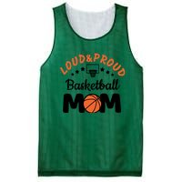 Loud & Proud Basketball Mom Gift For Basketball Fan Sport Team Mesh Reversible Basketball Jersey Tank