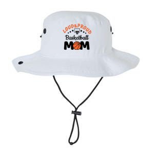 Loud & Proud Basketball Mom Gift For Basketball Fan Sport Team Legacy Cool Fit Booney Bucket Hat