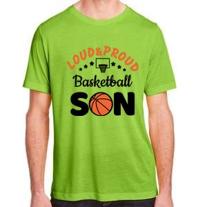 Loud & Proud Basketball Son Gift For Basketball Fan Sport Team Adult ChromaSoft Performance T-Shirt