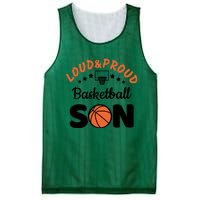 Loud & Proud Basketball Son Gift For Basketball Fan Sport Team Mesh Reversible Basketball Jersey Tank