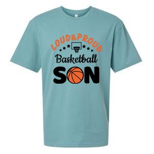 Loud & Proud Basketball Son Gift For Basketball Fan Sport Team Sueded Cloud Jersey T-Shirt