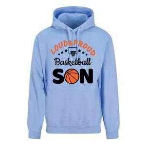 Loud & Proud Basketball Son Gift For Basketball Fan Sport Team Unisex Surf Hoodie