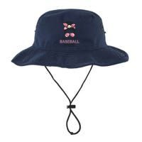 Loud Proud BaseBall Grandma Life Messy Bun Leopard Game Day Bucket Hat