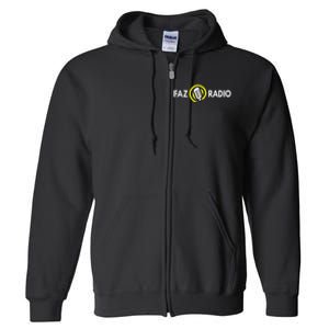 Logo Plus Banner Full Zip Hoodie