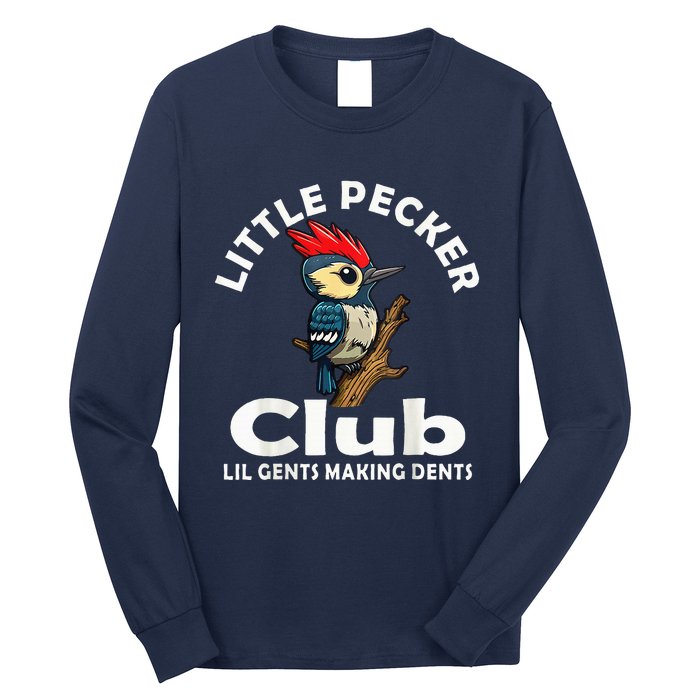 Little Pecker Club Back Long Sleeve Shirt