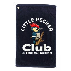 Little Pecker Club Back Platinum Collection Golf Towel