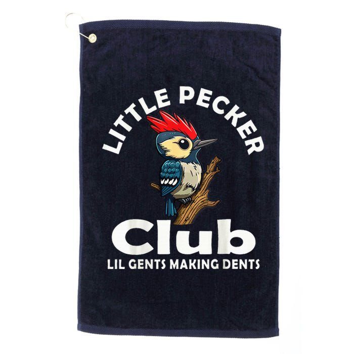 Little Pecker Club Back Platinum Collection Golf Towel