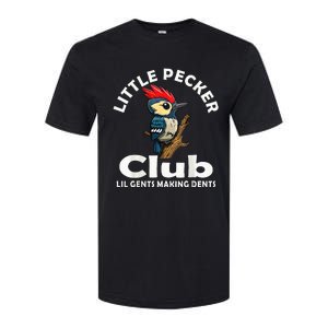 Little Pecker Club Back Softstyle CVC T-Shirt