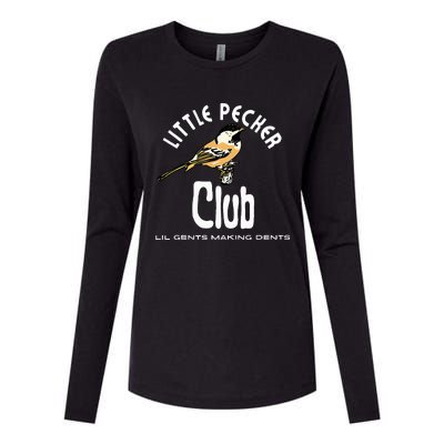 Little Pecker Club Womens Cotton Relaxed Long Sleeve T-Shirt